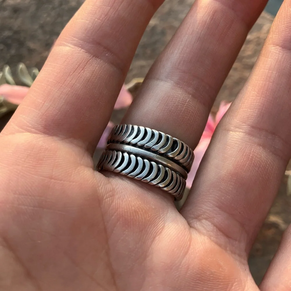 Vintage 1969 Mexican Silver Band